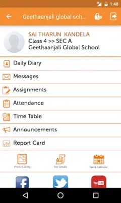 Geethaanjali The Global School android App screenshot 4